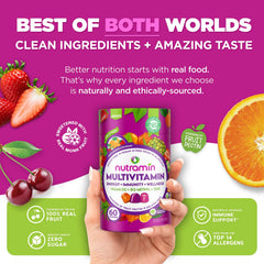 Nutracelle gomita en mano demostrando tamaño cómodo para consumir