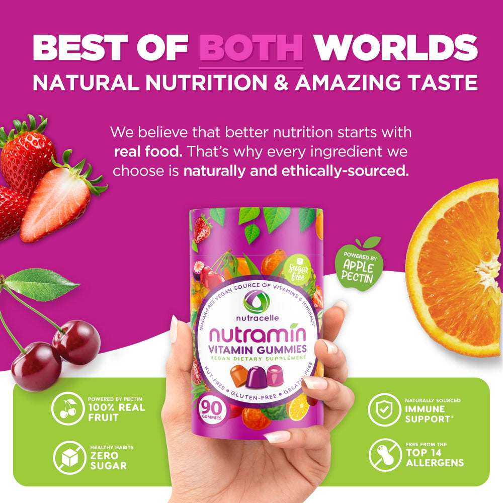 nutracelle nutramin textura brillante que muestra suavidad y fácil masticación