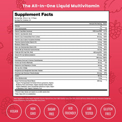 NutraChamps persona disfrutando multivitamínico en rutina matinal