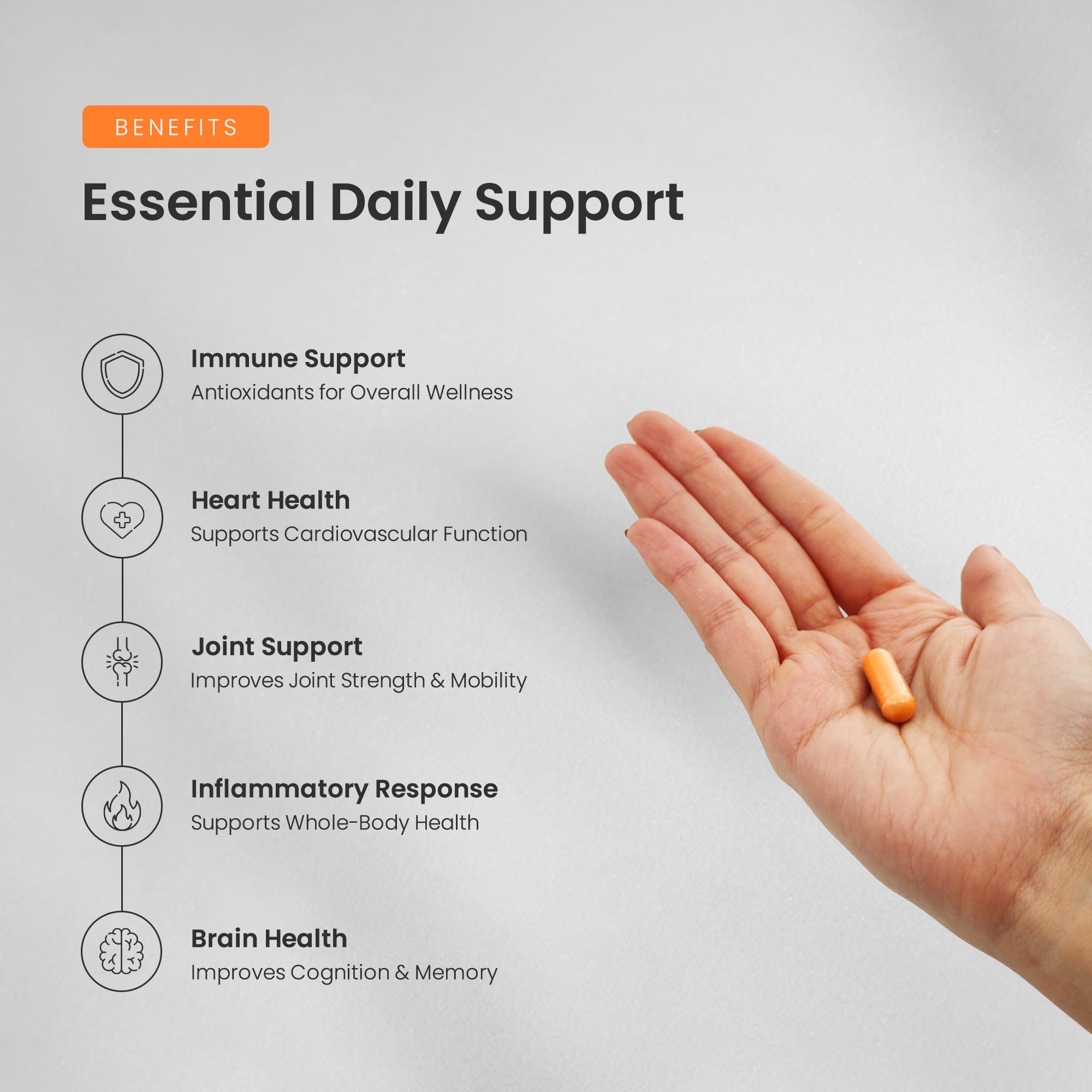 NutraChamps etiqueta nutricional legible con ingredientes y concentración clara