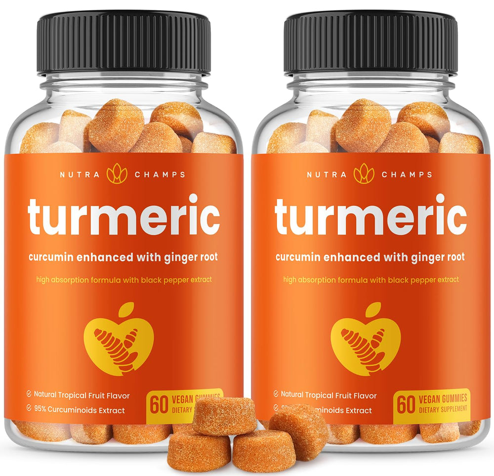 NutraChamps frontal del envase que muestra el diseño y cantidad