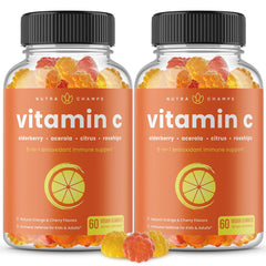 NutraChamps envase frontal con etiqueta clara y beneficios visibles