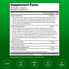 NutraChamps ingredientes frescos al lado para mostrar origen vegetal