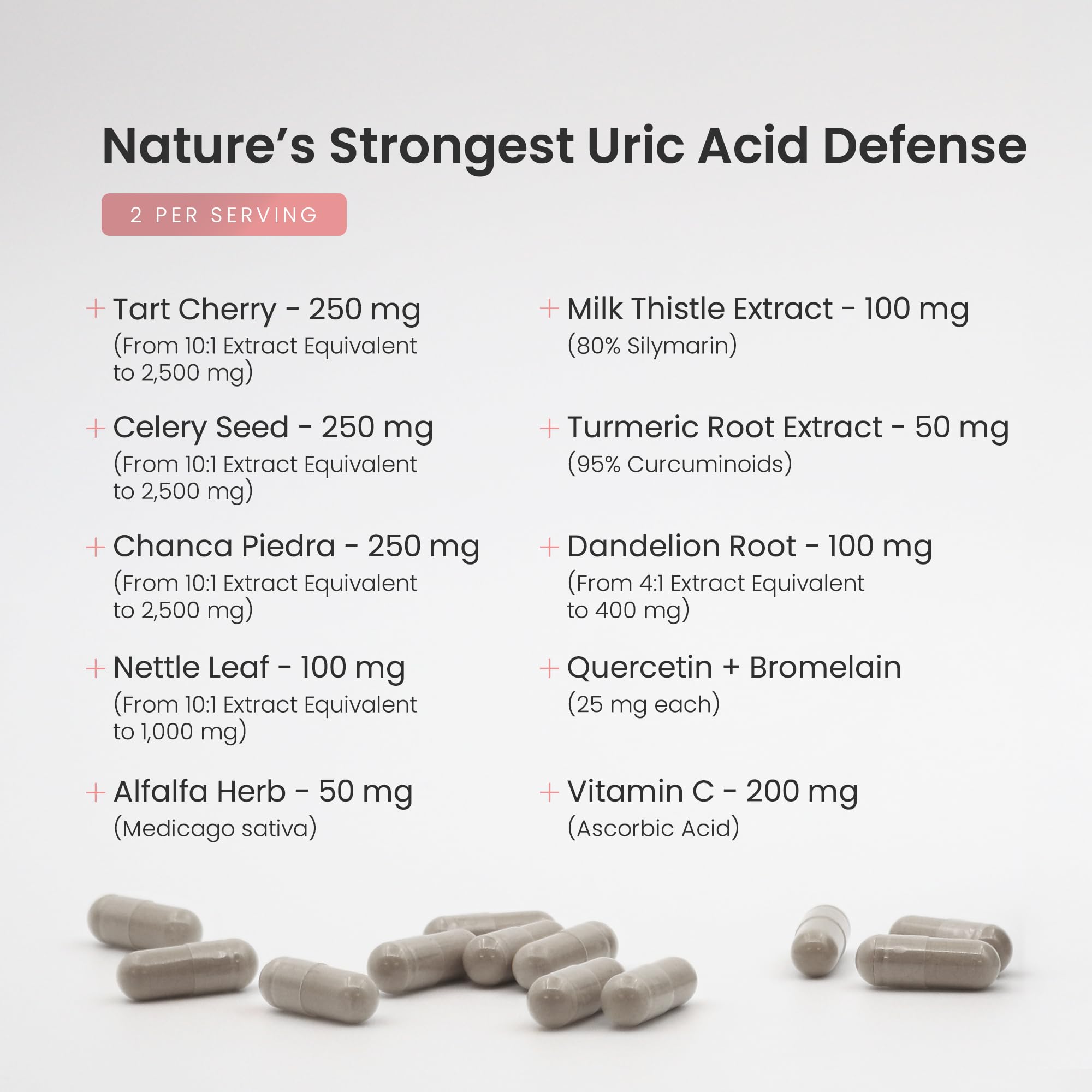 NutraChamps frasco abierto con 120 cápsulas ofrece suministro mensual