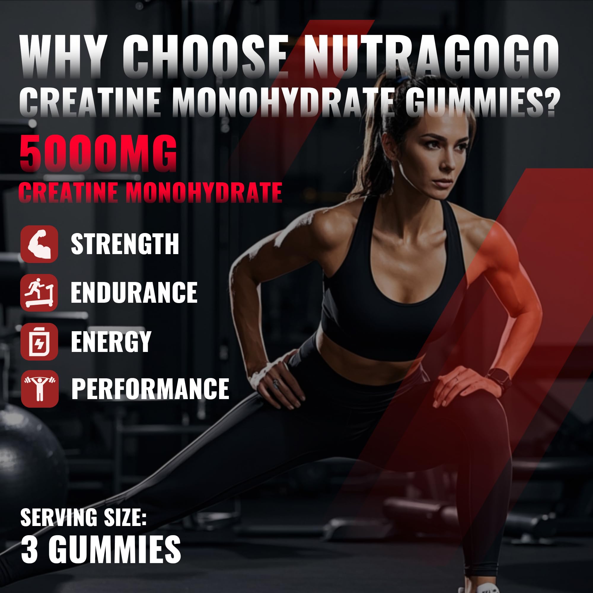 NUTRAGOGO etiqueta con detalles de ingredientes y certificación de calidad
