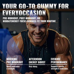 NUTRAGOGO gomita en mano para comparar tamaño, formato portátil y cómodo