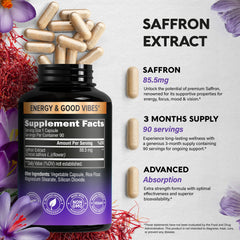 NUTRAHARMONY etiqueta con información nutricional y pruebas de terceros