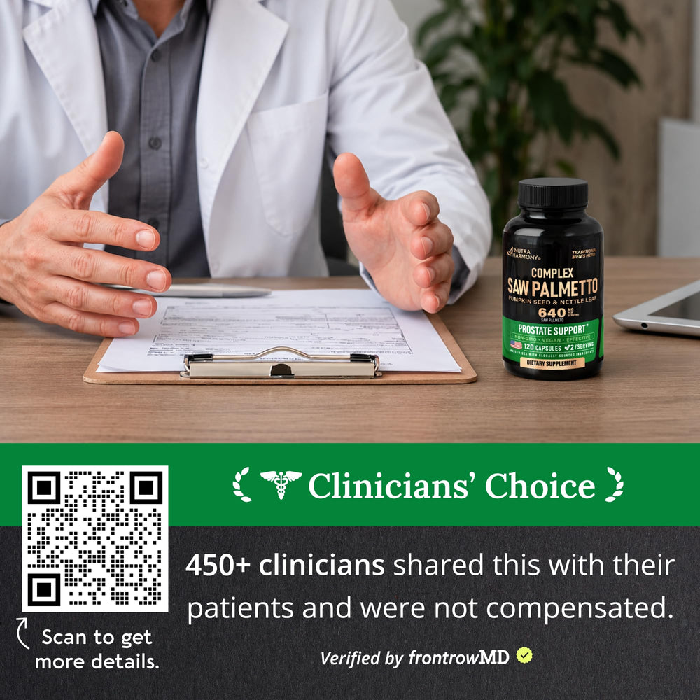 NUTRAHARMONY cápsula en mano para comparar tamaño y facilitar la ingesta