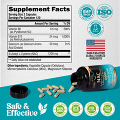 Cápsulas NUTRAHARMONY alineadas junto al frasco y guía de dosificación, apoyo para uso diario