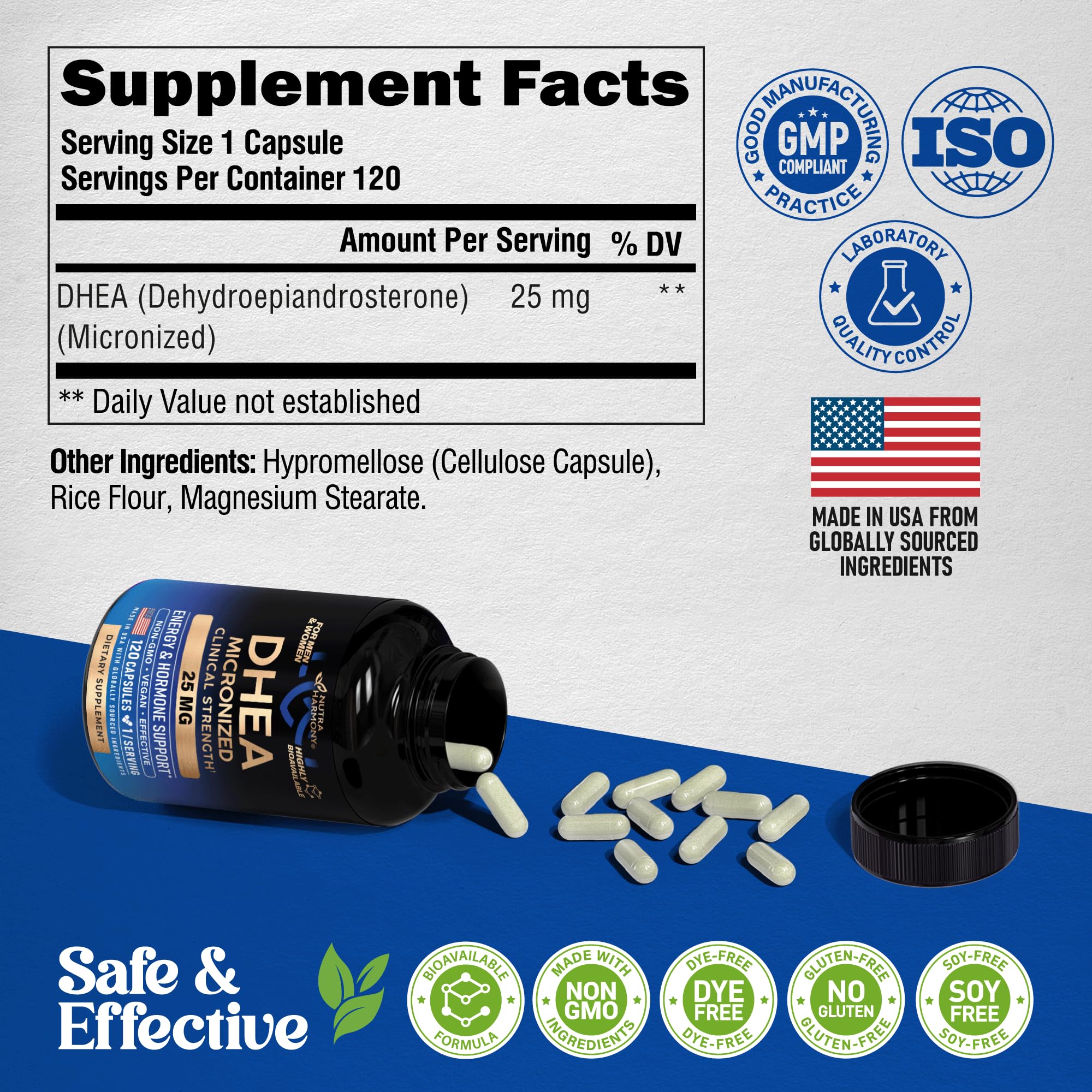 NUTRAHARMONY cápsula tomada con agua para integración diaria sencilla