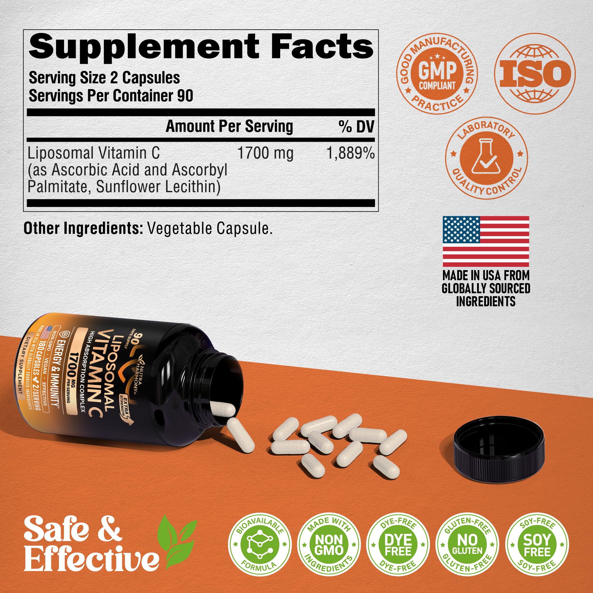 NUTRAHARMONY producto en mesa de desayuno representando uso diario práctico