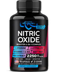 Nutraharmony frente del envase mostrando formato y 90 cápsulas, claridad de información