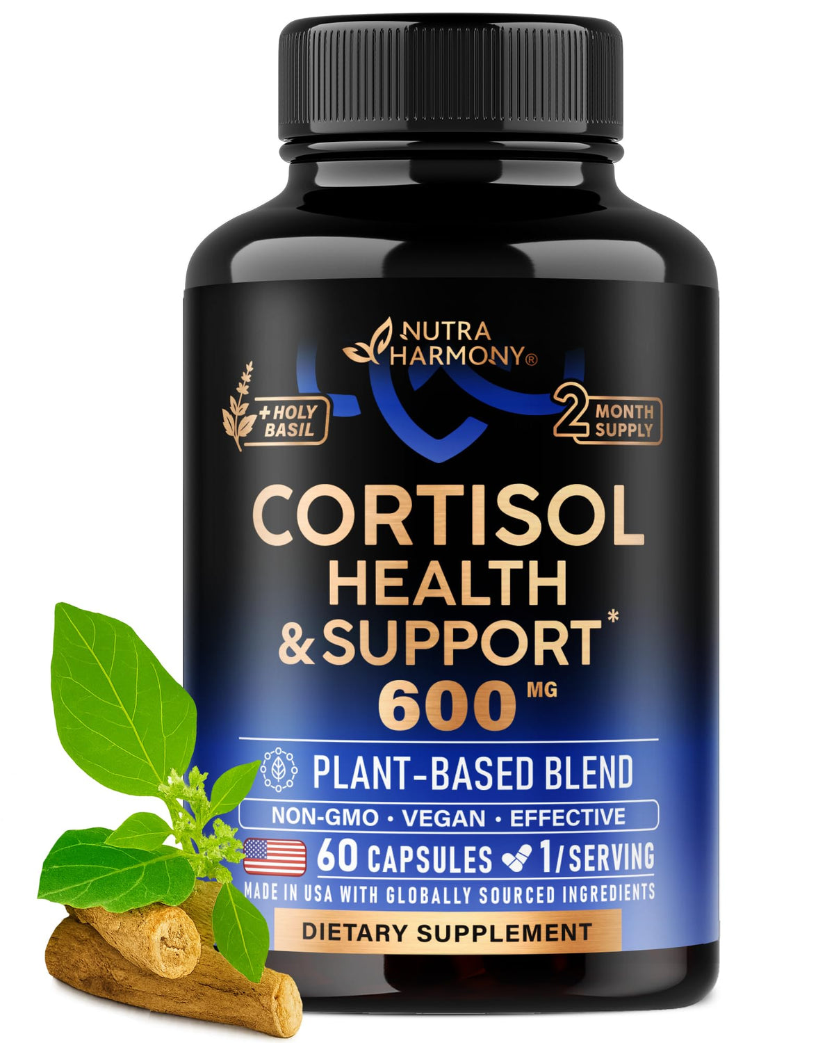 NUTRAHARMONY frente del envase mostrando nombre y formato, transmite confianza