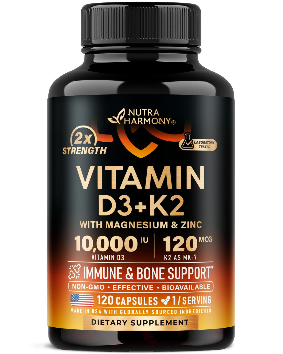 nutraharmony frente del envase mostrando etiqueta clara y beneficios
