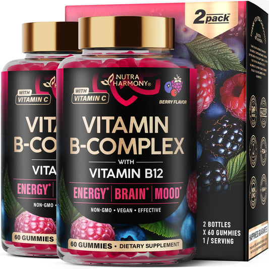 NUTRAHARMONY empaque frontal mostrando el pack de 2 útil para almacenamiento