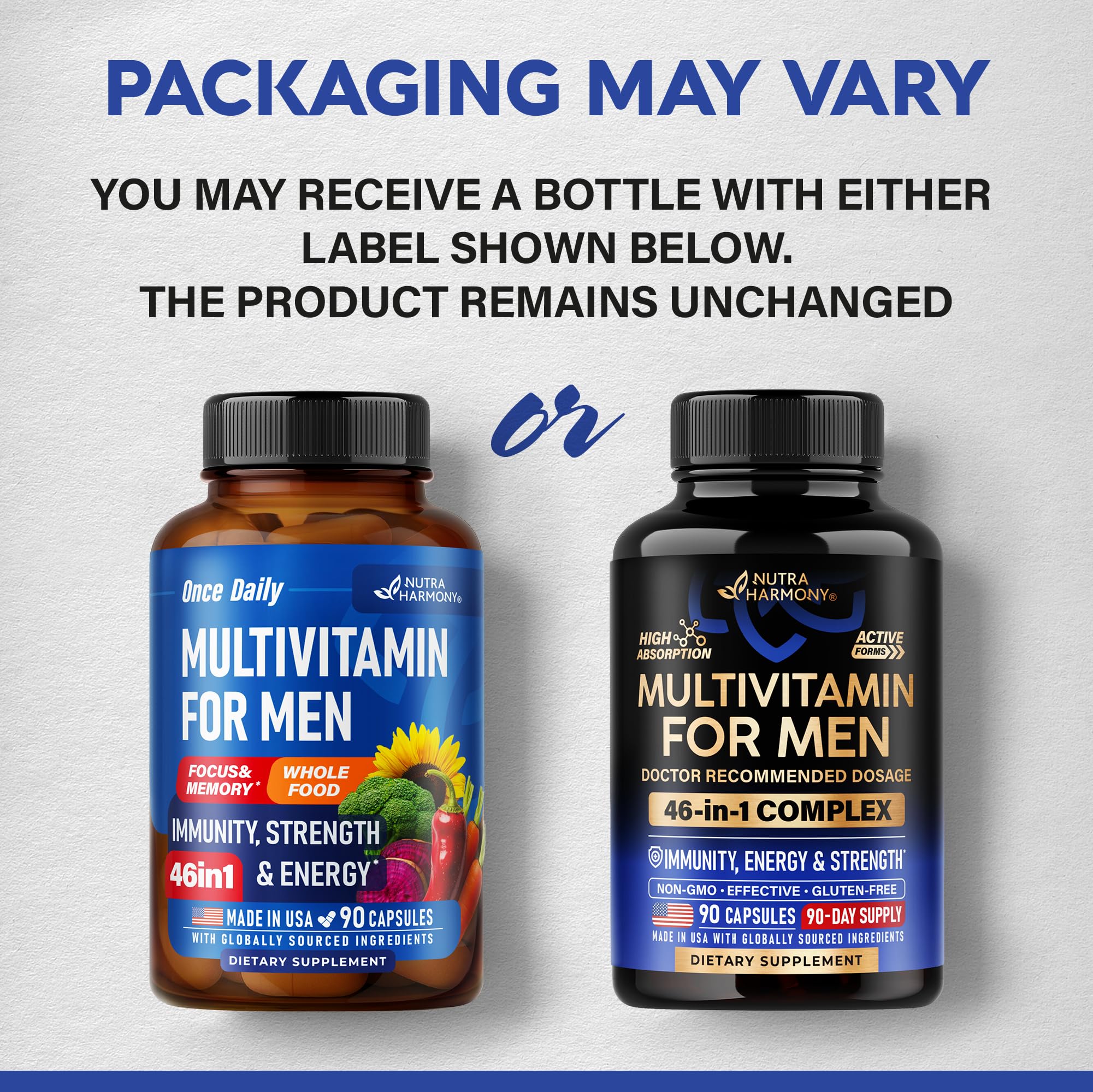NUTRAHARMONY composición de ingredientes naturales y extractos para apoyo diario