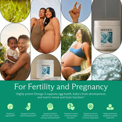 NutraMama etiqueta con información nutricional y concentración de DHA y EPA