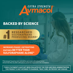 Nutramax Avmacol botella abierta con tabletas para visualización del contenido