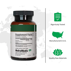 NutraMedix Quercetina 500 mg cápsulas detalle, fácil incorporación diaria