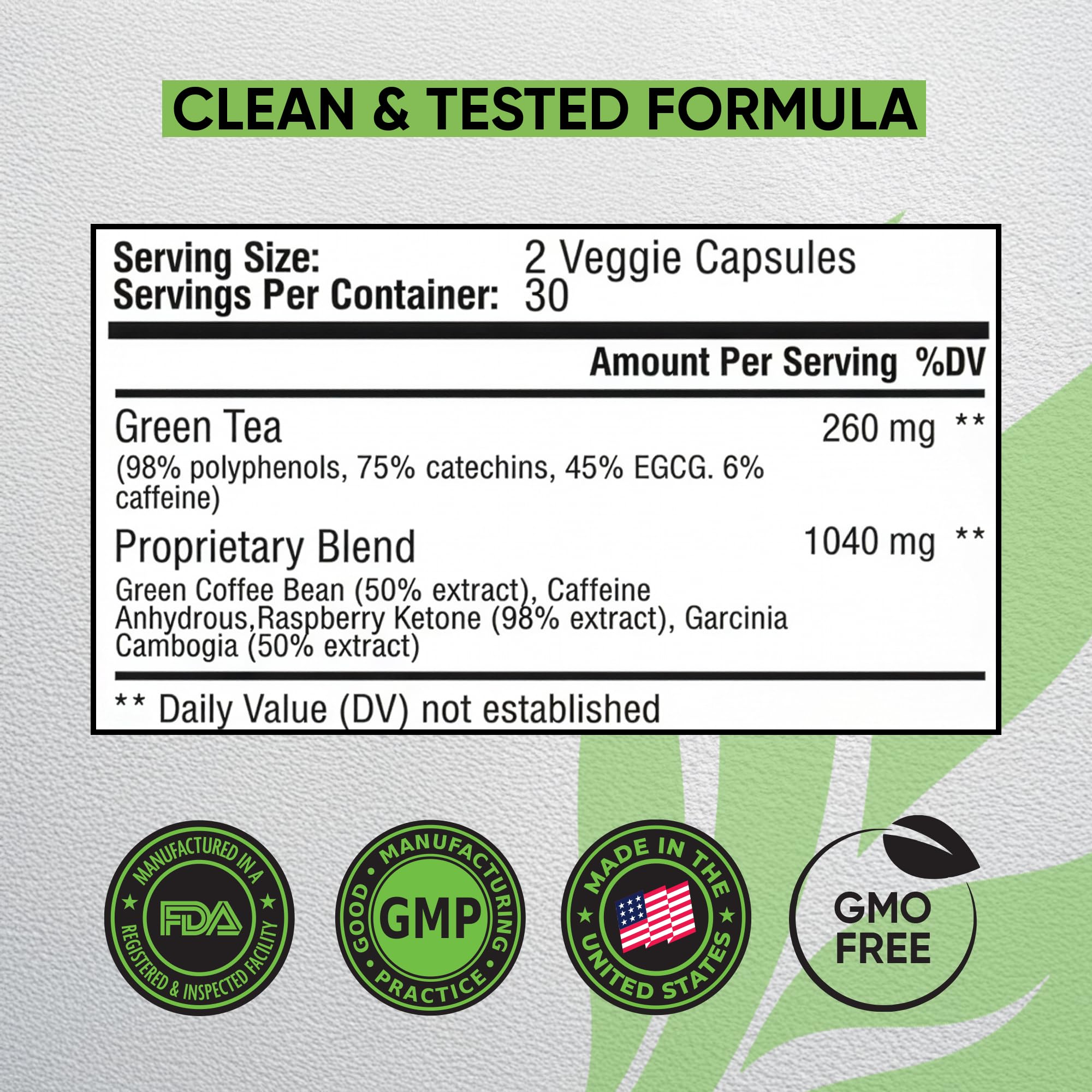 NutraMode botella con sello GMP que resalta calidad y fabricación en USA