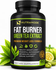 NutraMode frente del envase mostrando 60 cápsulas y beneficio de termogénesis