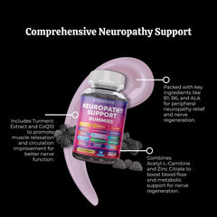 NutraPerfecto botella abierta con gominolas listas para consumir