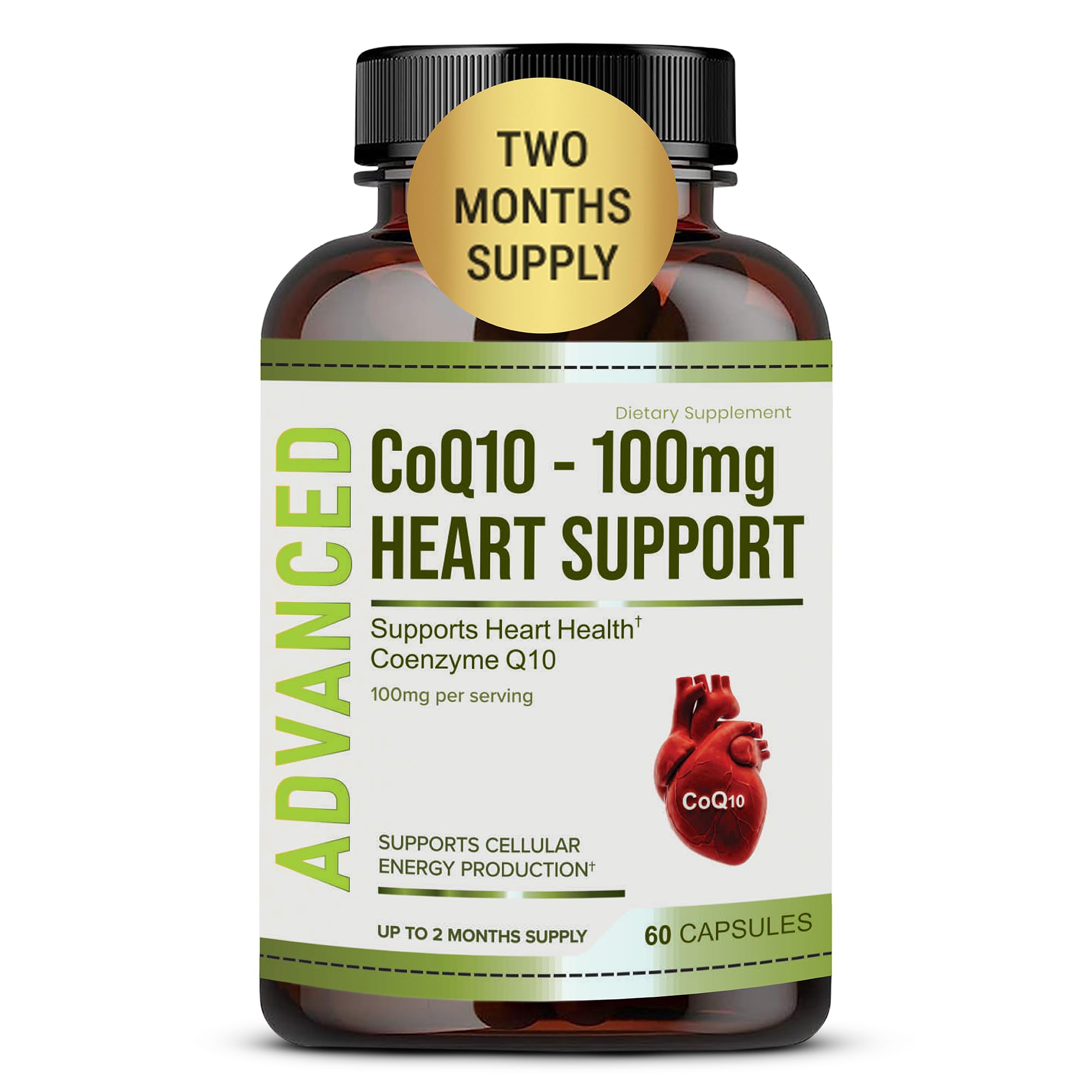 NutraPro frontal del envase mostrando la etiqueta y beneficio de apoyo cardíaco
