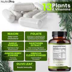 Etiqueta NutraPro con lista de ingredientes para transparencia