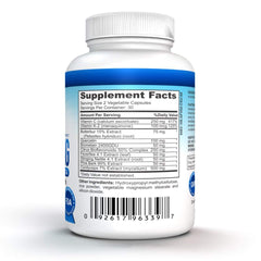 NutraPro White Lung suplemento junto a un vaso de agua en una rutina diaria