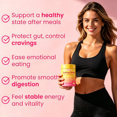 Nutrapure Comprehensive comparación de tamaño con una mano, formato práctico para llevar