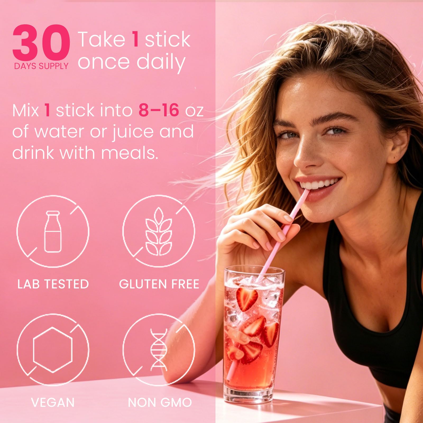 Nutrapure Comprehensive ingredientes en primer plano: yerba mate y berberina, soporte digestivo