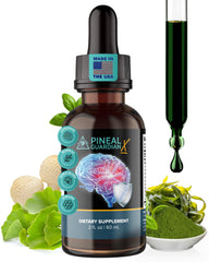 Nutraville frasco frontal de Pineal Guardian X mostrando diseño y beneficios