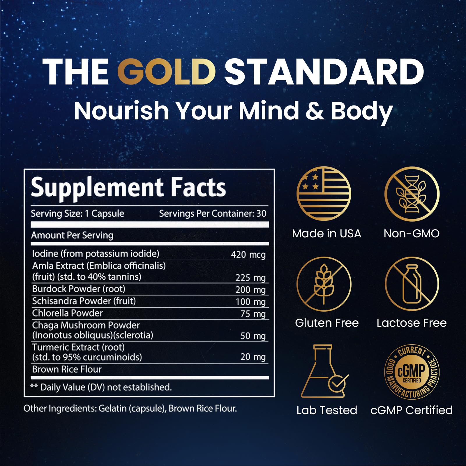 Nutraville cápsula comparada con mano para referencia de tamaño
