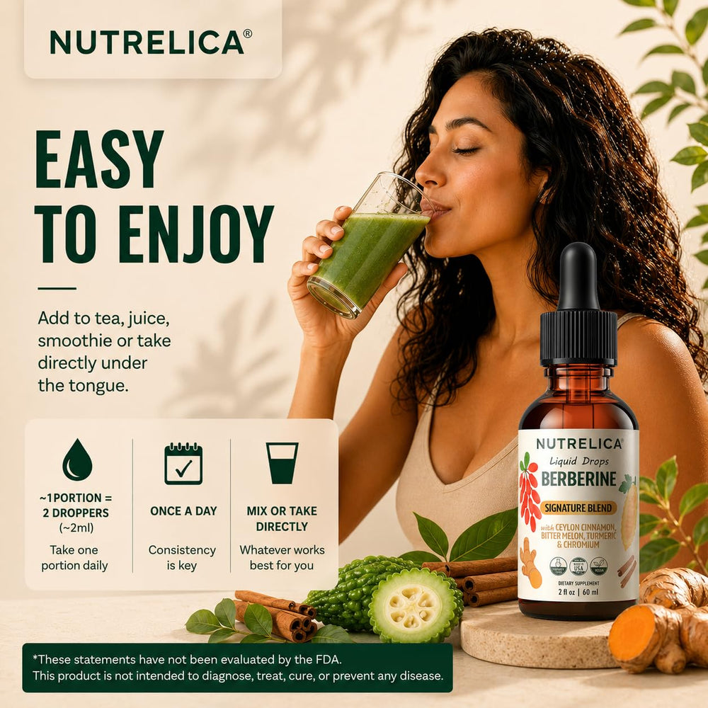 NUTRELICA pipeta aplicando gotas, uso práctico y absorción rápida
