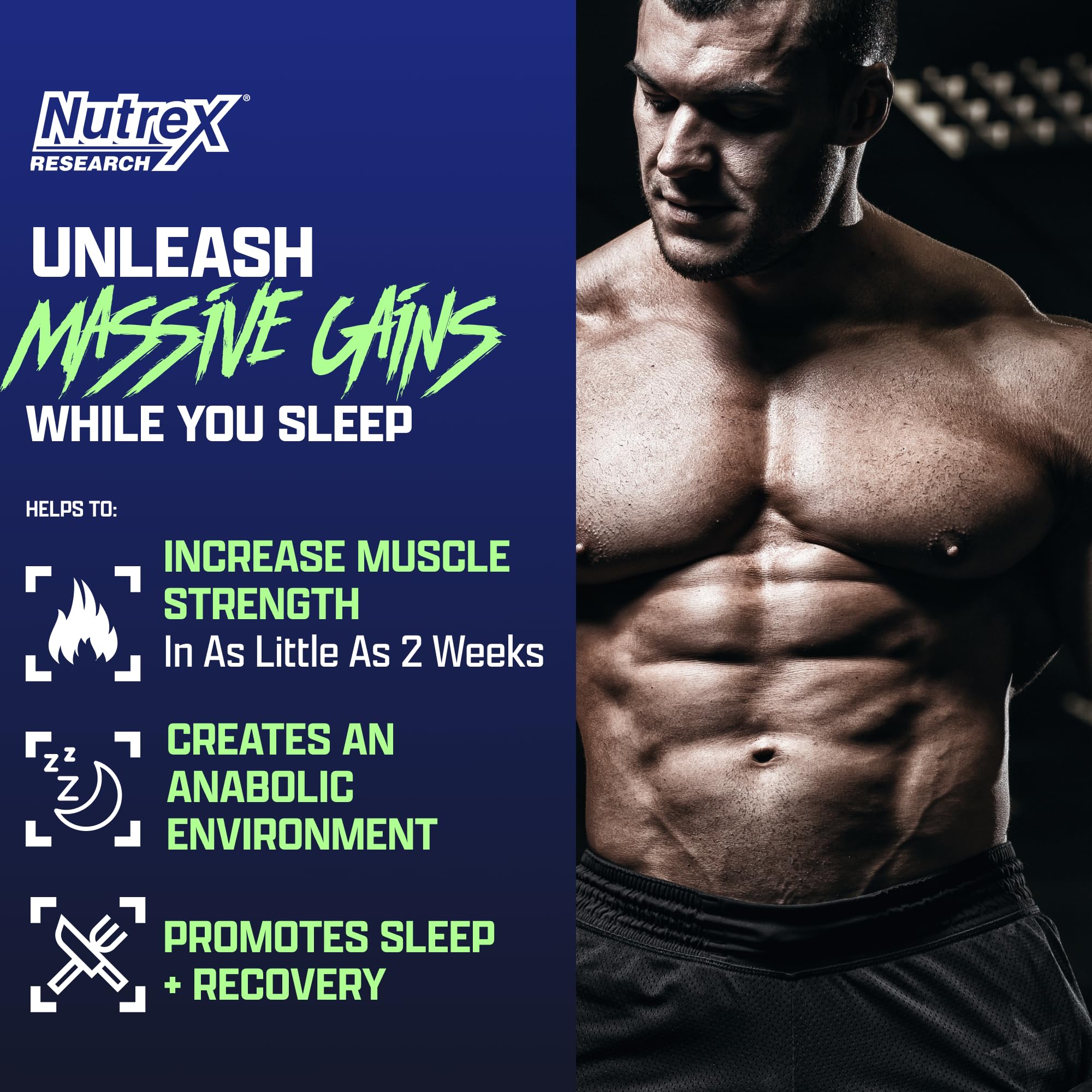Nutrex Research Anabol PM primer plano cápsulas mostrando textura y dosificación fácil