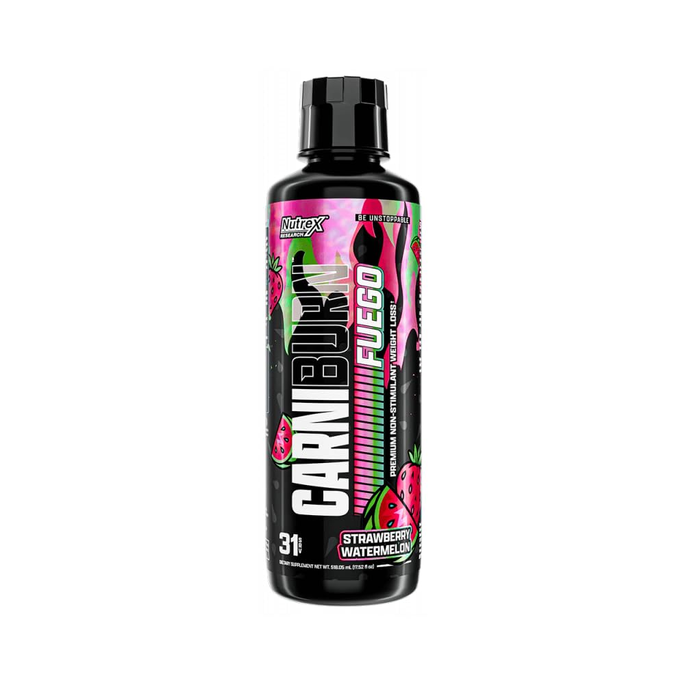 Nutrex Carniburn porción en shot listo para tomar antes de entrenar