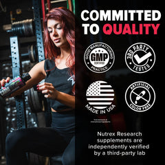 Nutrex Carniburn uso preentreno en gimnasio para energía sin estimulantes