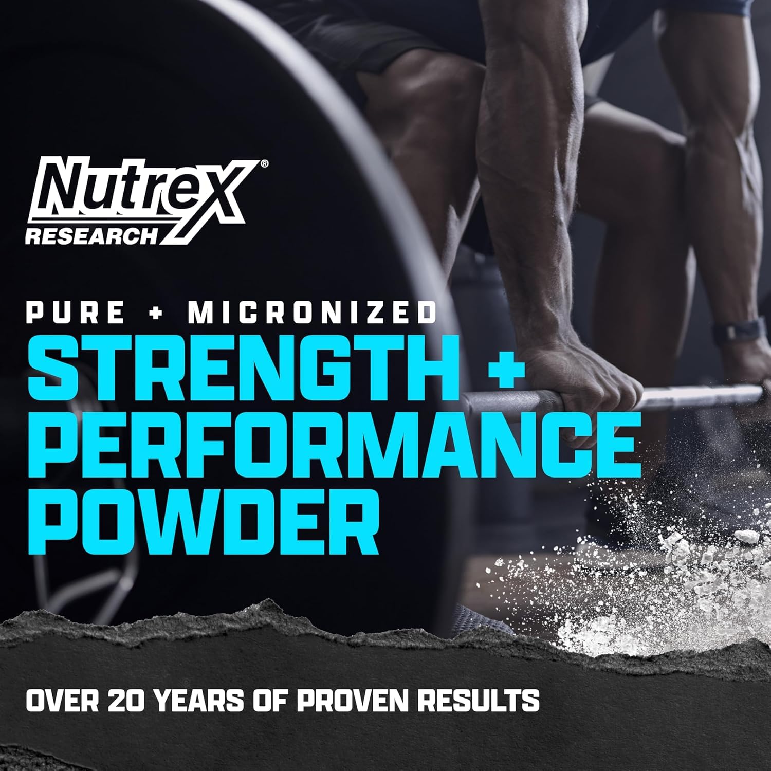 Nutrex Research etiqueta con ingredientes y ventajas de pureza para confianza