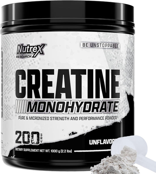 Nutrex Research frasco frontal del producto que muestra presentación y servicio