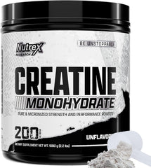 Nutrex Research frasco frontal del producto que muestra presentación y servicio