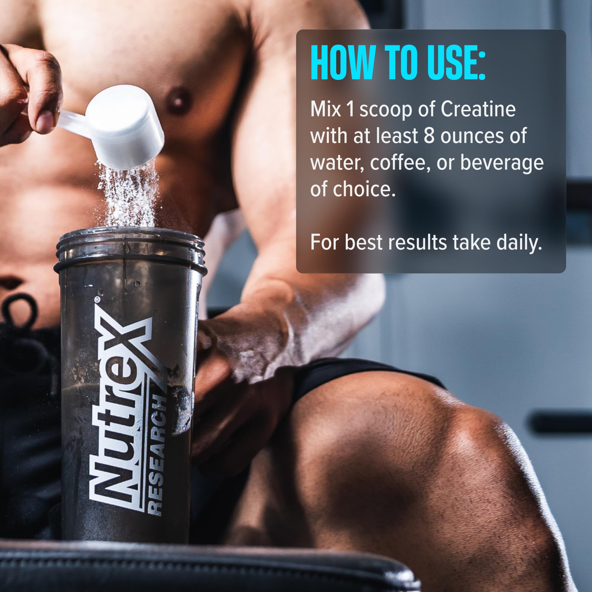 Comparación de tamaño del envase Nutrex Research ideal para ciclos largos