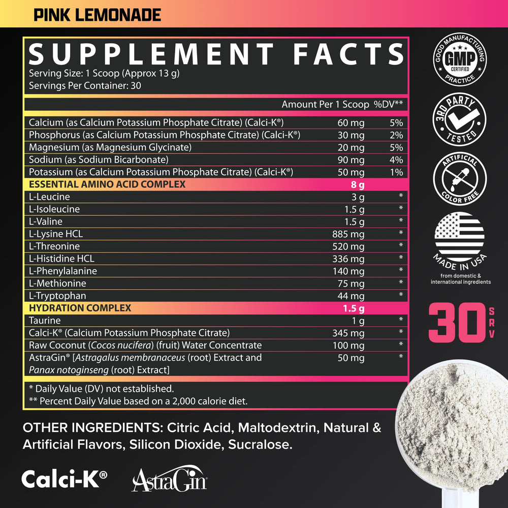 Nutrex Research botella deportiva con mezcla ofreciendo hidratación intraentreno