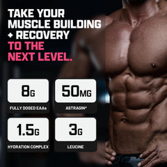 Nutrex Research cuchara con comparación de tamaño de porción para dosificación fácil