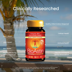 Nutrex Hawaii botella abierta con cápsulas lista para uso diario