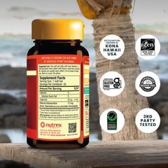 Nutrex Hawaii cápsula blanda con textura visible mejora ingestión