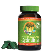 Nutrex Hawaii vista frontal del empaque que muestra pureza y origen