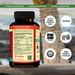 Nutrex Hawaii gomita en primer plano resaltando textura y color vibrante