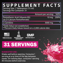 Nutrex Research etiqueta con ingredientes y dosis clara para confianza