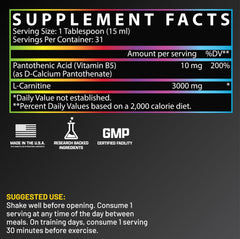 Nutrex Research primer plano del líquido sabor Sour Gummy Worms, sin azúcares