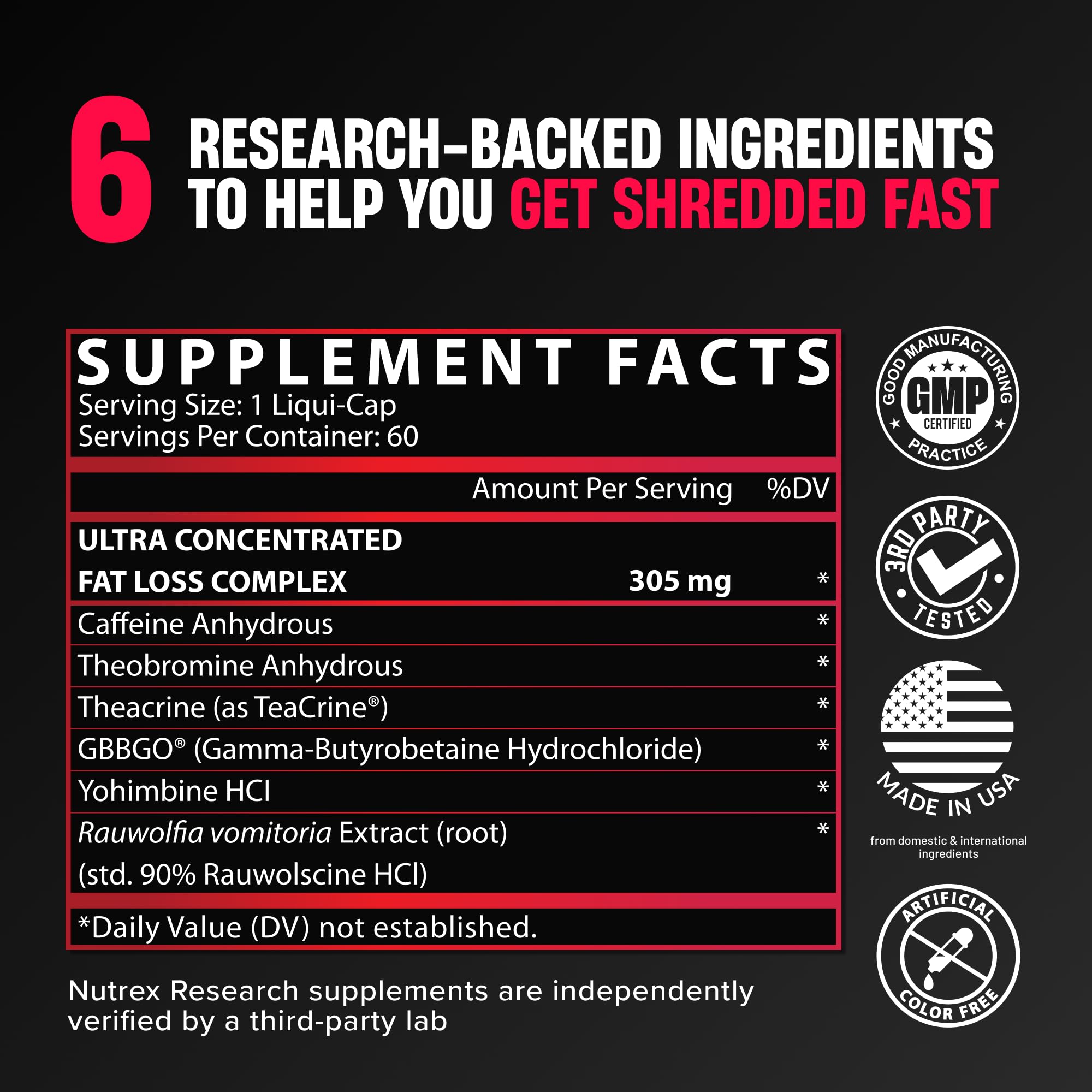 Nutrex Lipo-6 Black líquido interior de cápsula para absorción rápida y efecto